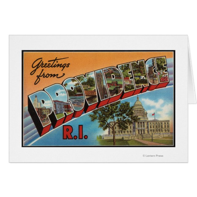 Providence, Rhode Island (Hauptstadt Gebäude) (Vorderseite (Horizontal))