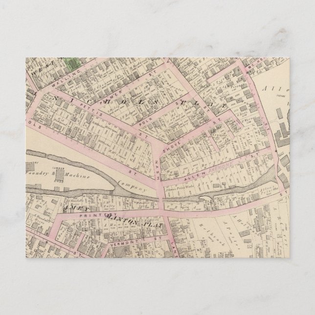 Providence Rhode Island Postkarte (Vorderseite)