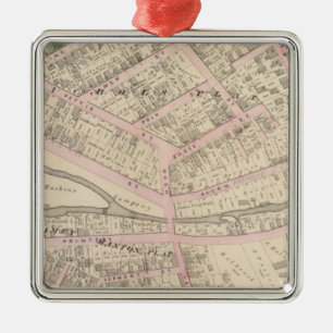 Providence Rhode Island Silbernes Ornament