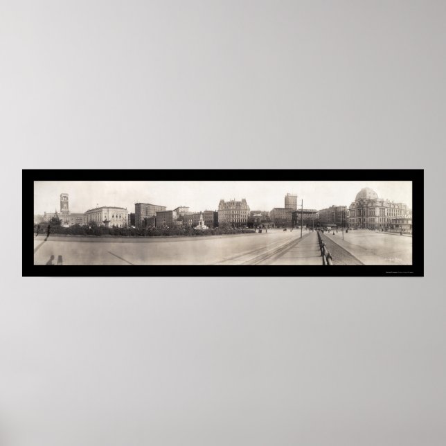 Providence, RI Foto 1909 Poster (Vorne)