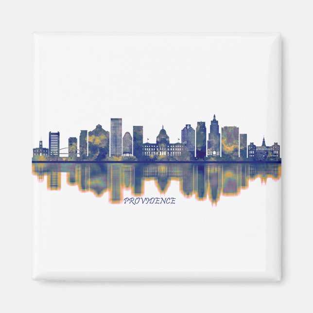 Providence Skyline Magnet (Vorne)