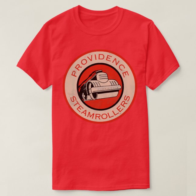Providence Steamwalzen Retro Defunktionale Lüfterk T-Shirt (Design vorne)