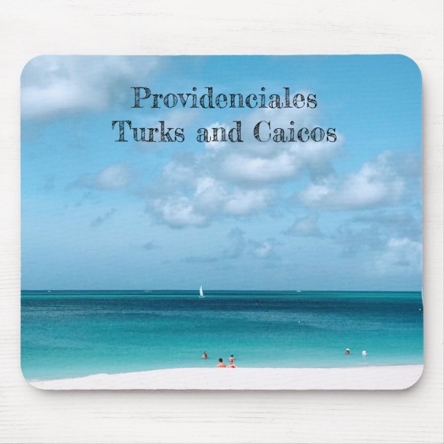 Providenciales, Turks und Caicos Island Mouse Pad Mousepad (Vorne)