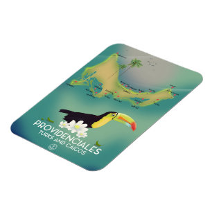 Providenciales turks und caicos magnet