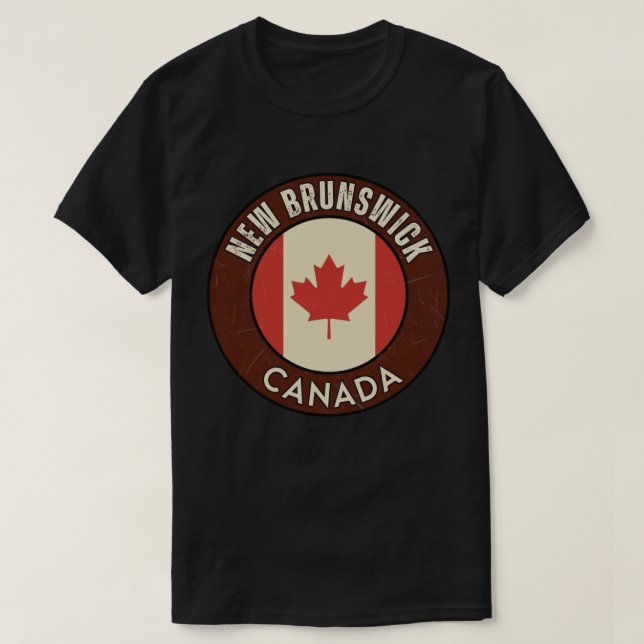 Province of New Brunswick Canada T-Shirt (Design vorne)