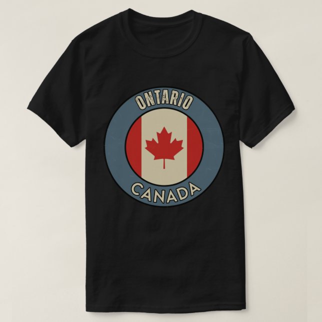 Province of Ontario Canada T-Shirt (Design vorne)