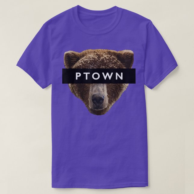 Provincetown Bear PTOWN Censor Bar 1697 T-Shirt (Design vorne)