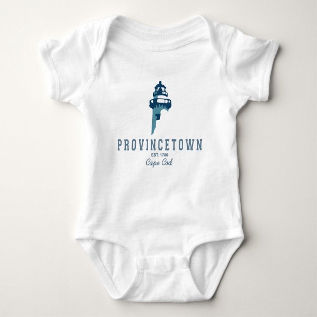 Provincetown - Cape Cod Baby Strampler (Vorderseite)