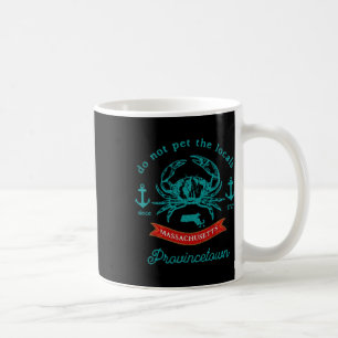 Provincetown Cape Cod M Krabbenfischen Urlaubsande Kaffeetasse