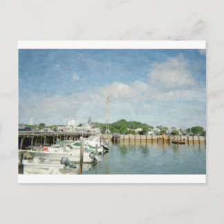 Provincetown Harbour Postkarte