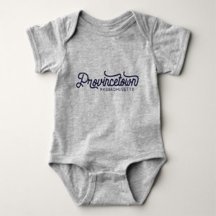 Provincetown Massachusetts Baby Bodysuit Baby Strampler