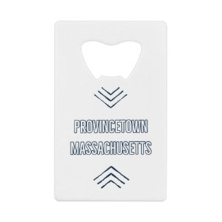 Provincetown Massachusetts Geldbeutel Flaschenöffner