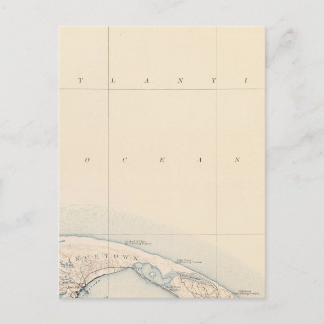 Provincetown, Massachusetts Postkarte (Vorderseite)