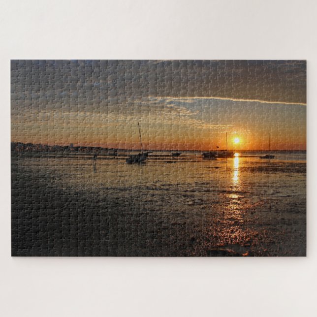 Provincetown Sunset Puzzle (Horizontal)