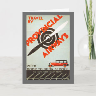 Provincial Airways Karte