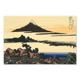 Provinz Ancient Kai | Katsushika Hokusai zeichnend Fotodruck