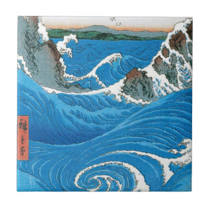 Provinz Awa, Naruto-Strudel von Ando Hiroshige Fliese
