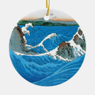 Provinz Awa, Naruto Whirlpools von Ando Hiroshige Keramikornament