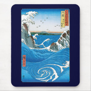Provinz Awa, Naruto Whirlpools von Ando Hiroshige Mousepad