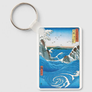 Provinz Awa, Naruto Whirlpools von Ando Hiroshige Schlüsselanhänger
