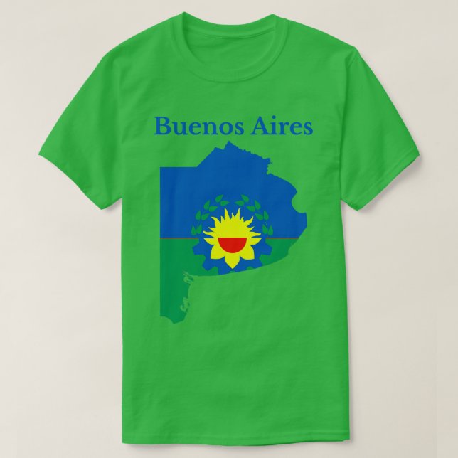 Provinz Buenos Aires Argentinisch T-Shirt (Design vorne)