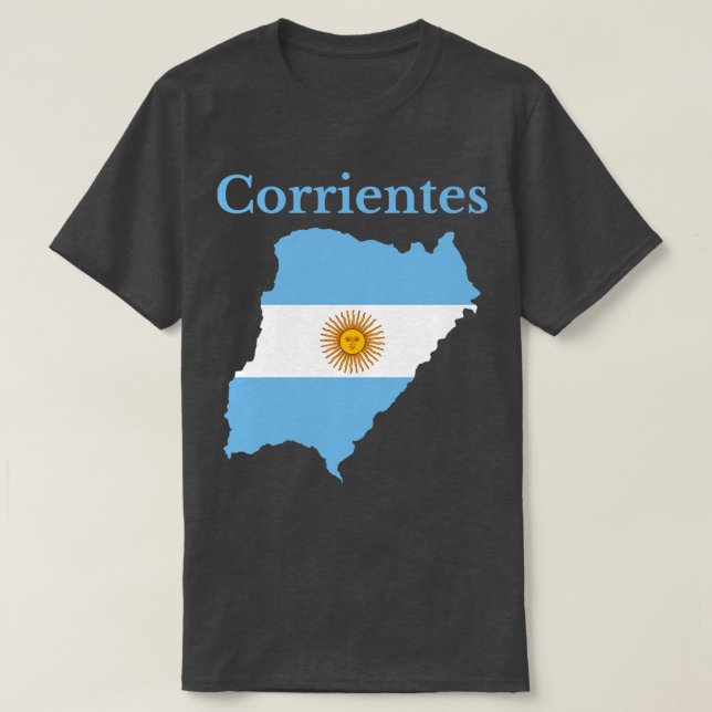 Provinz Corrientes Argentine T-Shirt (Design vorne)