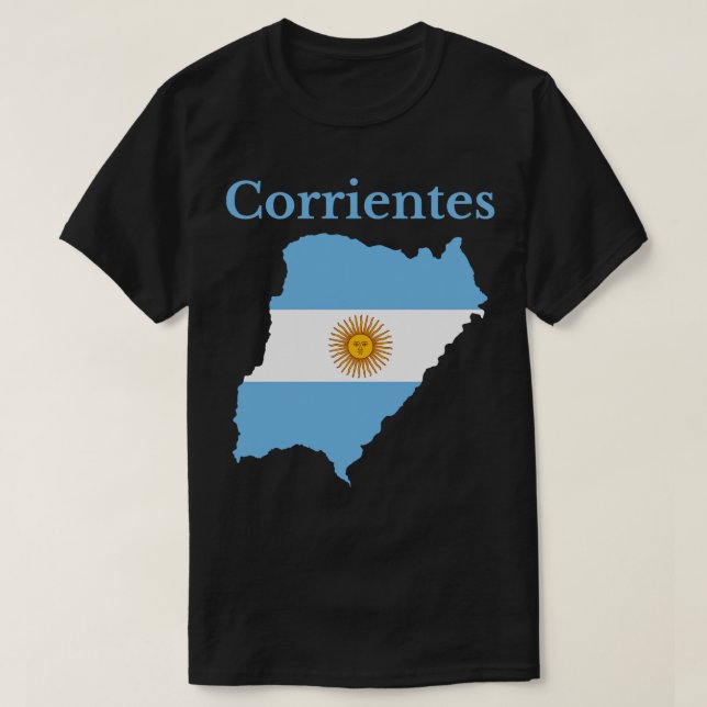 Provinz Corrientes Argentine T-Shirt (Design vorne)