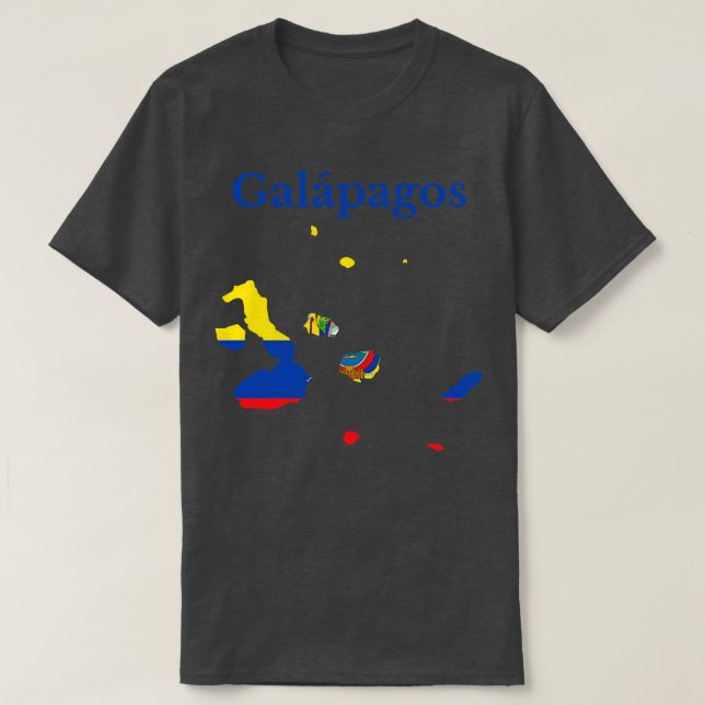 Provinz Galapagos Ecuador T-Shirt (Design vorne)