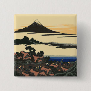 Provinz Kai   Zeichnung von Katsushika Hokusai Button