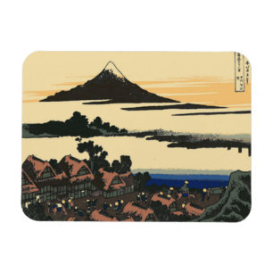 Provinz Kai Zeichnung von Katsushika Hokusai Magnet