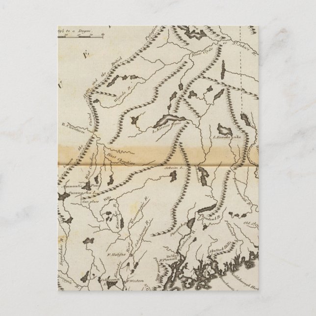 Provinz Maine 2 Postkarte (Vorderseite)