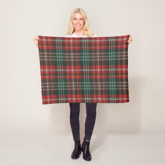 Provinz New Brunswick Original Tartan Fleecedecke (Beispiel)