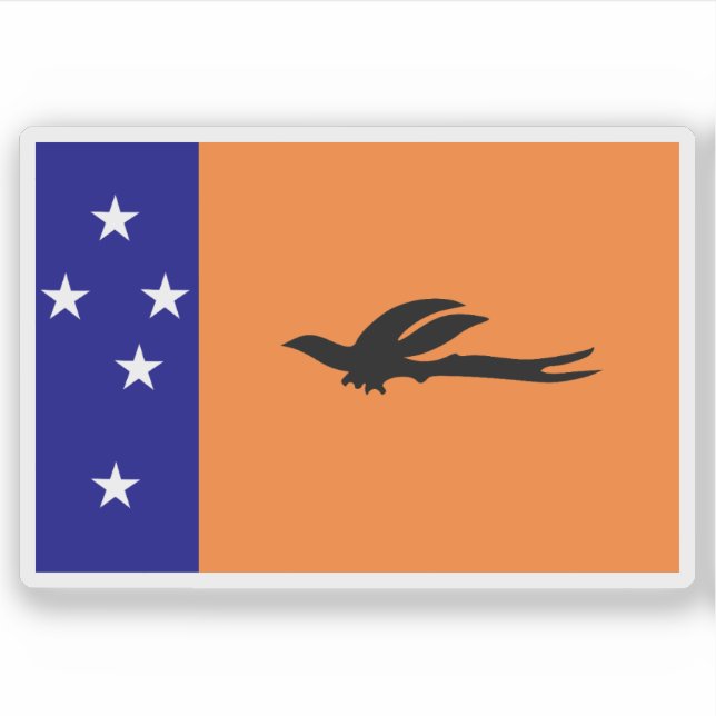 Provinz New Ireland, ehemals New Mecklenburg (Ge Aufkleber (Vorderseite)