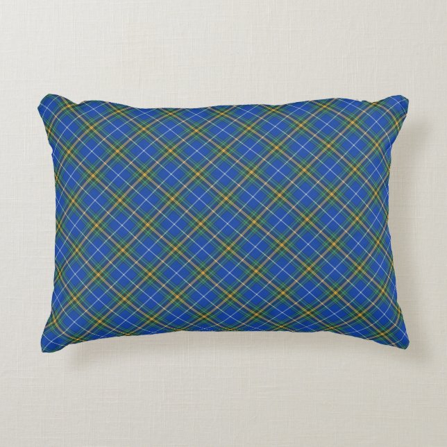Provinz Nova Scotia Kanada Tartan Zierkissen (Vorderseite)