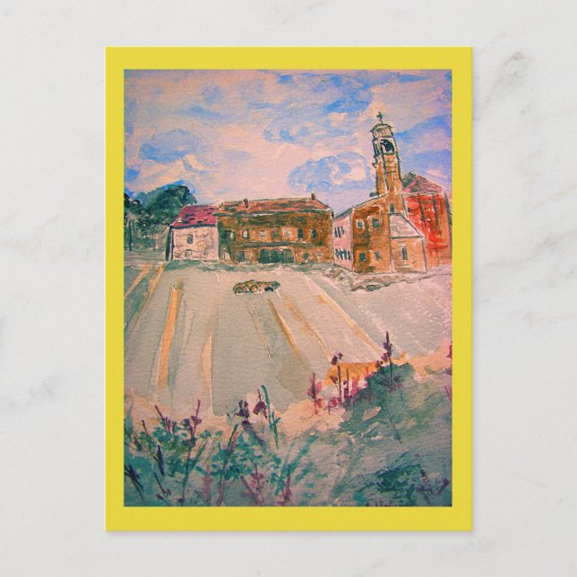 Provinz Parma italy Postkarte (Vorderseite)