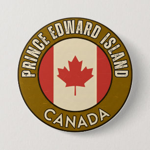 Provinz Prince Edward Island Kanada Button