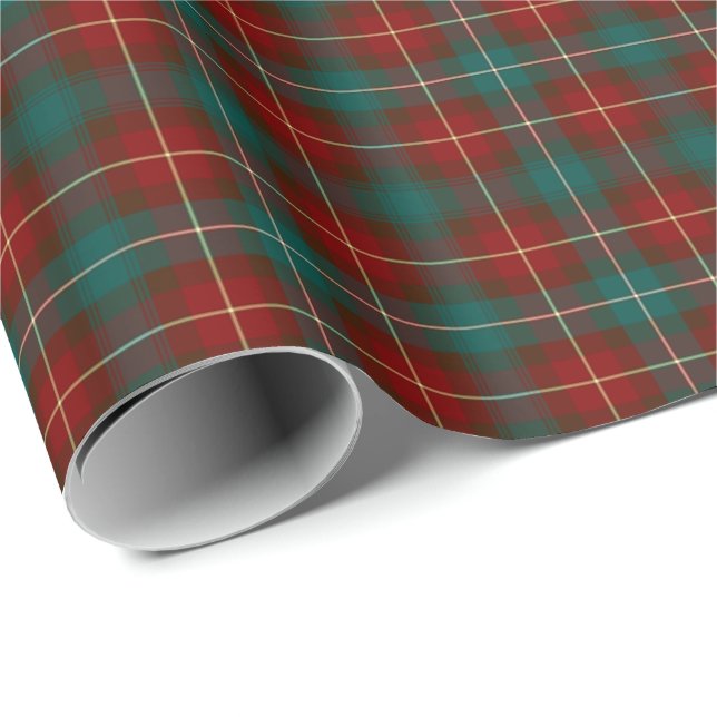 Provinz Prince Edward Island Kanada Tartan Geschenkpapier (Rolleneckpunkt)