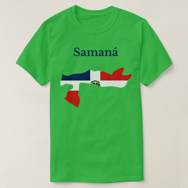 Provinz Samana Dominikanische Republik T-Shirt (Design vorne)