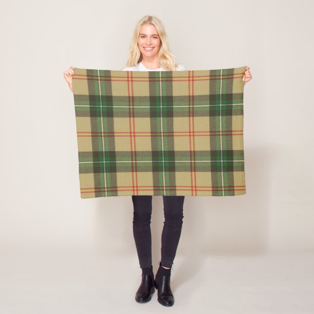 Provinz Saskatchewan Original Tartan Fleecedecke (Beispiel)