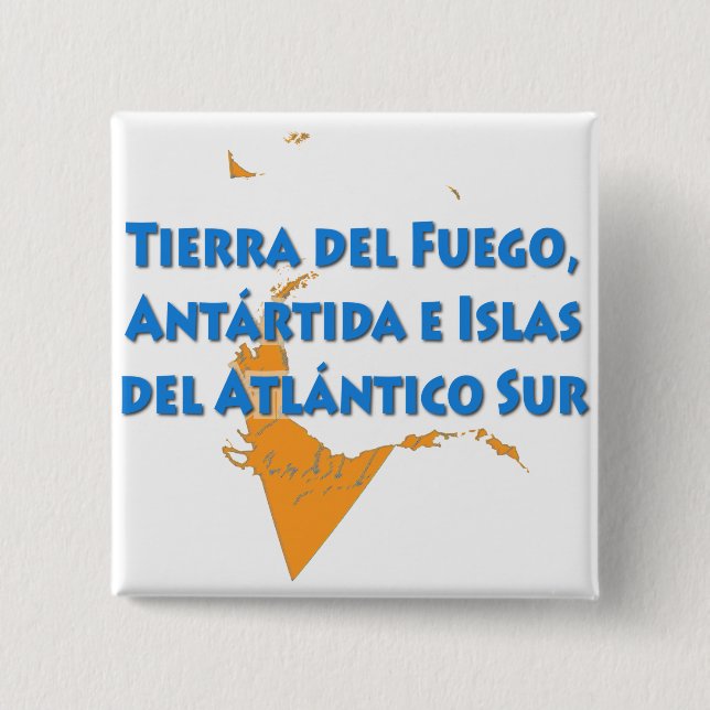 Provinz Tierra del Fuego Button (Vorderseite)