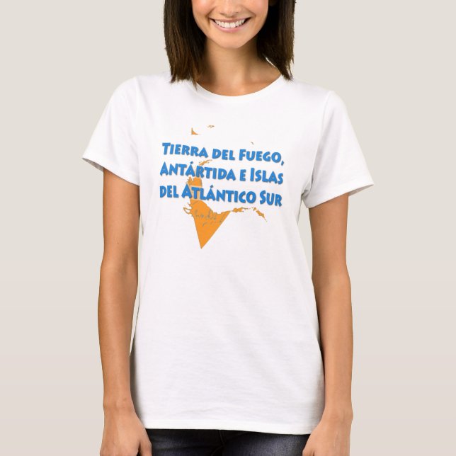 Provinz Tierra del Fuego T-Shirt (Vorderseite)