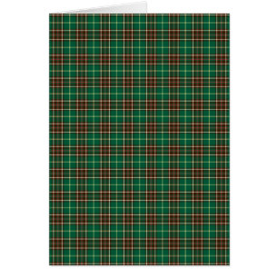 Provinz von Neufundland Kanada Tartan