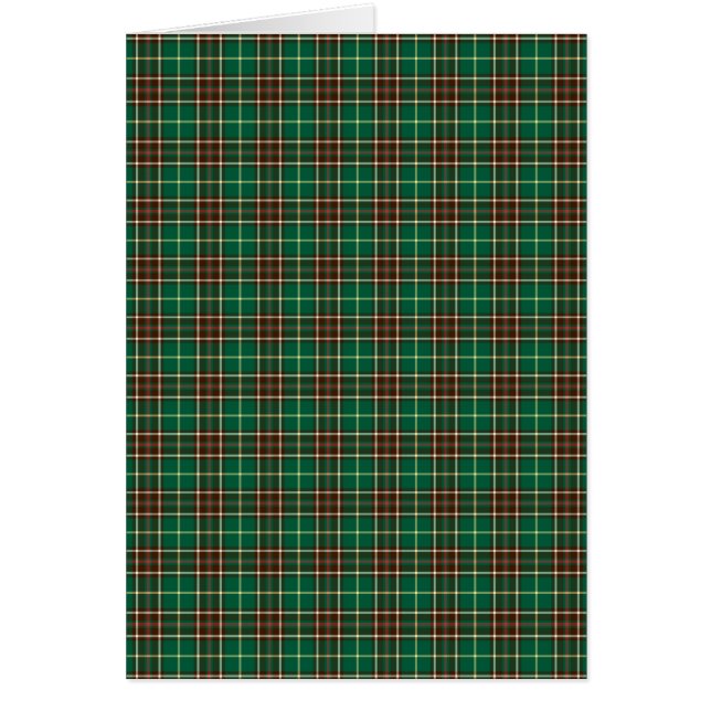 Provinz von Neufundland Kanada Tartan (Vorne)