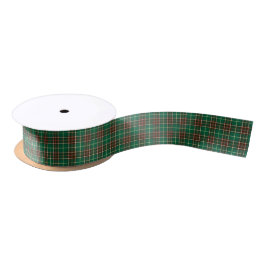 Provinz von Neufundland Kanada Tartan Satinband