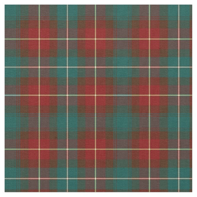 Provinz von Prince-Edward-Insel Kanada Tartan Stoff (Nahaufnahme)