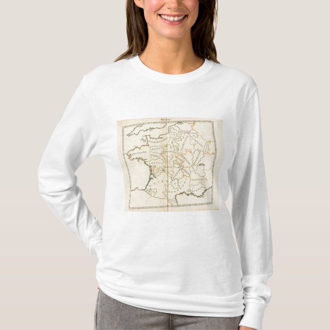 Provinzen, Frankreich T-Shirt (Vorderseite)