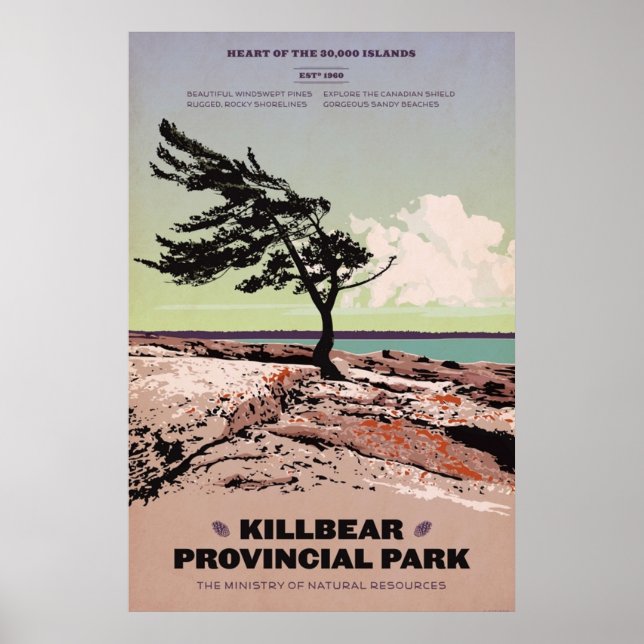 Provinzpark Killbear Poster (Vorne)