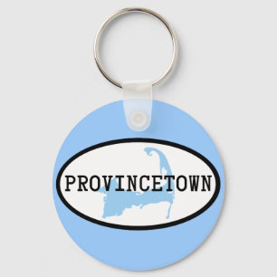 Provinzstadt Schlüsselanhänger