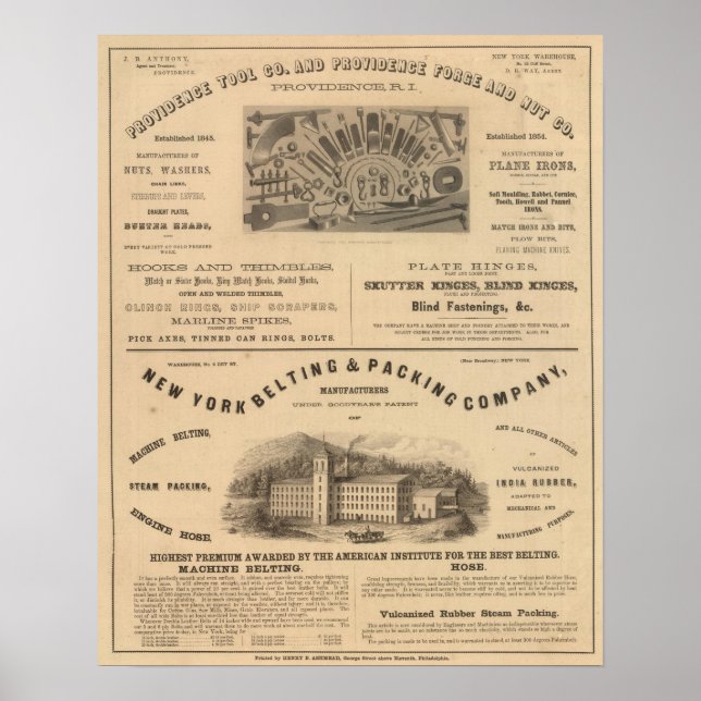 Provisionstool und Forge and Nut Company Poster (Vorne)