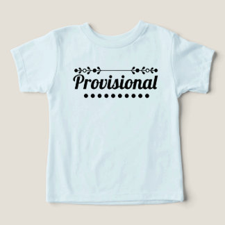 Provisorisches T-Shirt 
